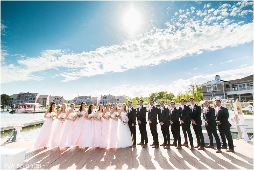 Ocean Pines Yacht Club Wedding :: Kira + Eric