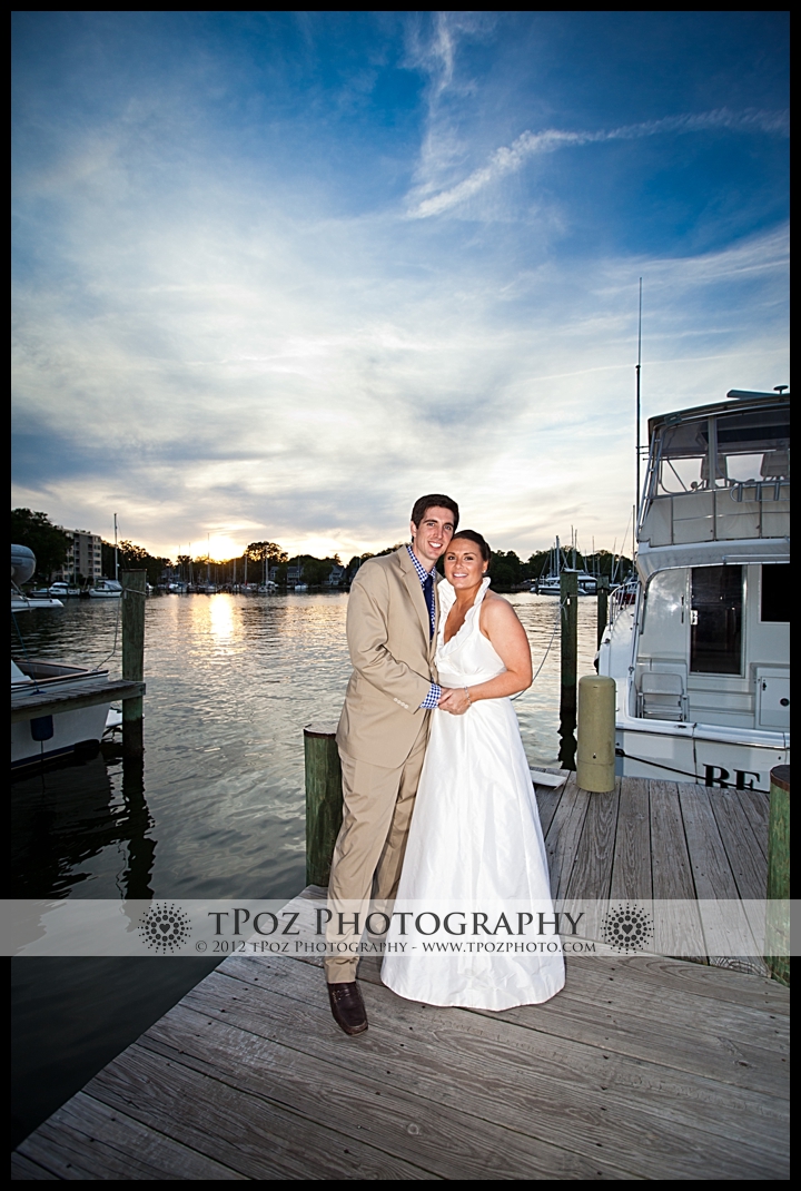 Port Annapolis marina wedding
