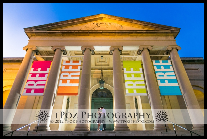 Baltimore Museum of Art Engagement Session