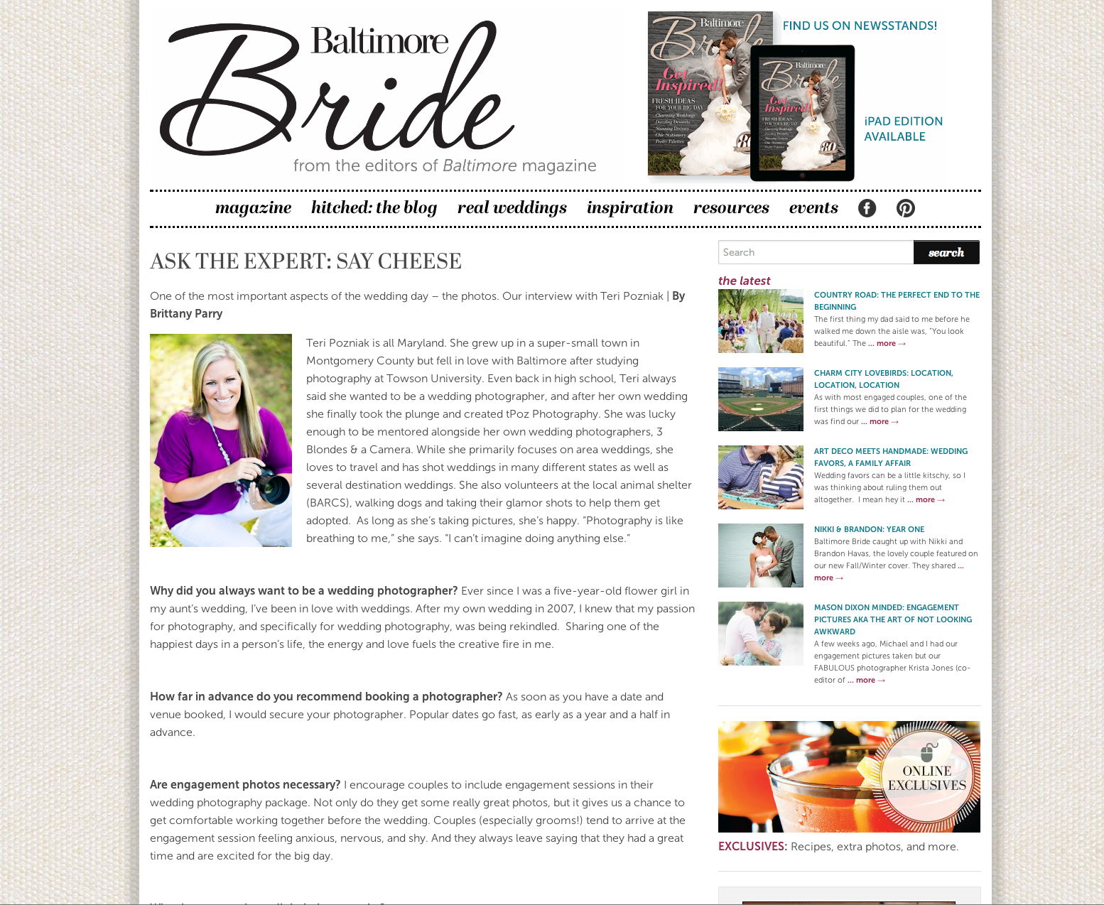 Baltimore Bride Photography Expert