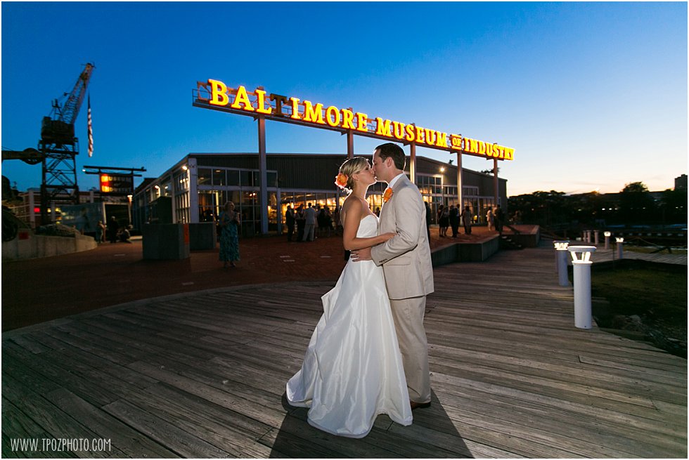 Baltimore Museum of Industry Wedding Photos - Baltimore Wedding Photographer - tPoz Photography