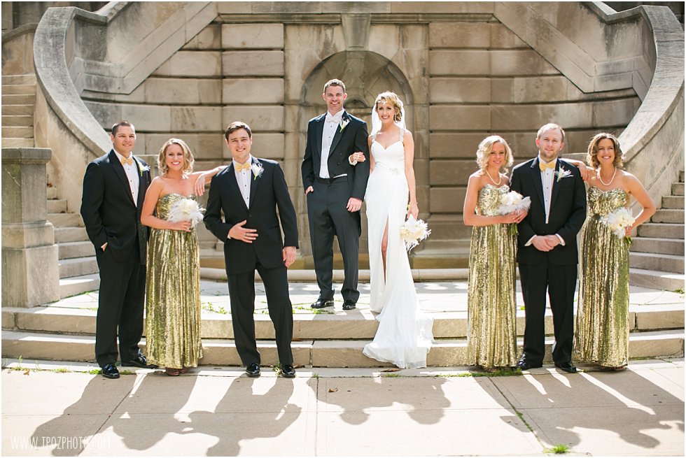 Gatsby-themed wedding at The Grand Historic Venue