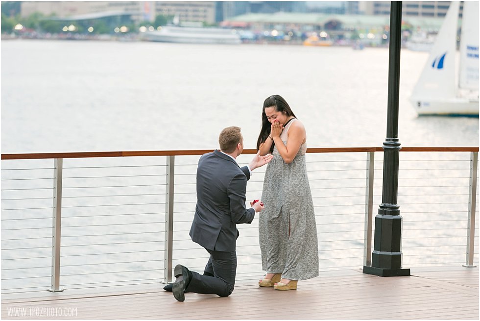 Baltimore Engagement Proposal Photographer