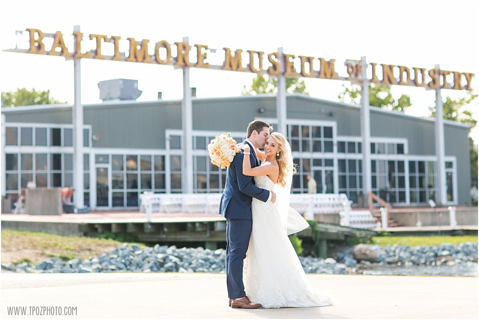 Wedding at the Baltimore Museum of Industry