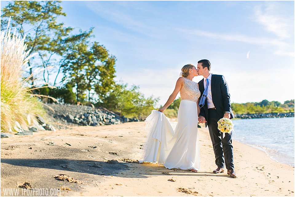 Chesapeake Bay Beach Club Wedding Photos •  tPoz Photography